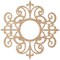 Ekena Millwork Dijon Wood Fretwork Pierced Ceiling Medallion, Alder, 18"OD x 5 7/8"ID x 3/8"T CMWP18X18X0375DIAL - alternate 2